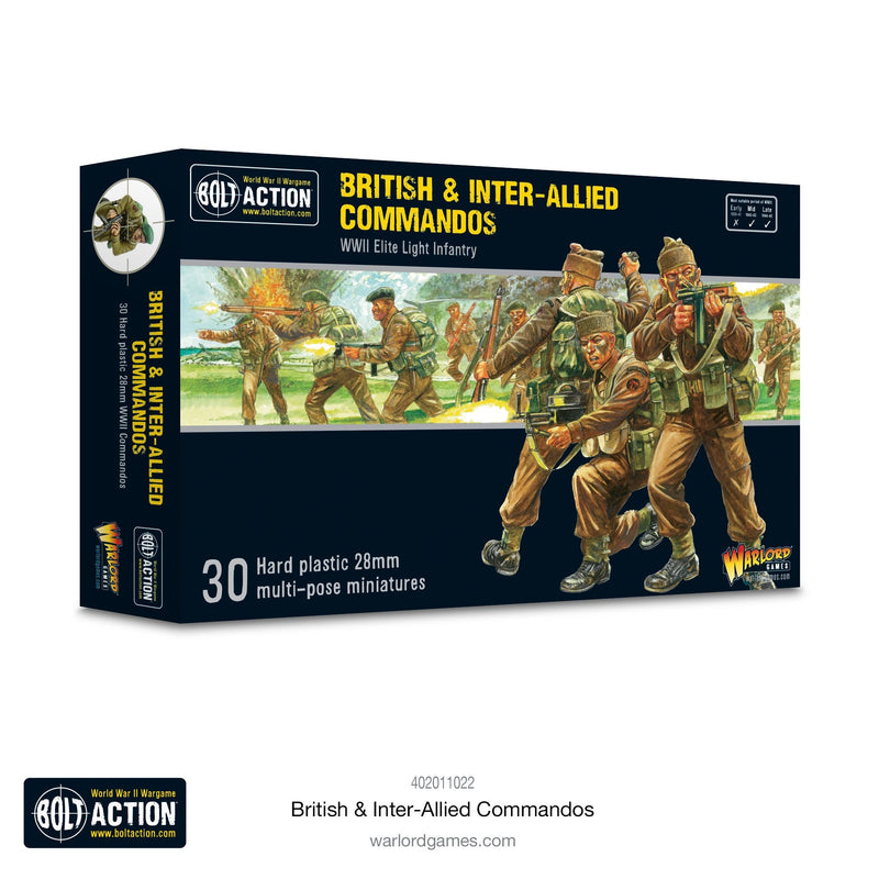 British & Inter-Allied Commandos Starter Army