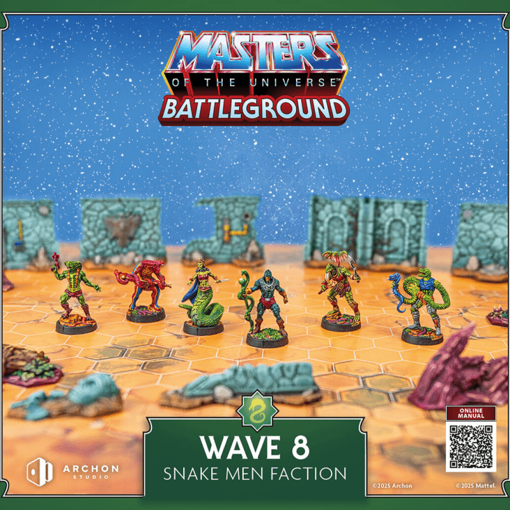 Masters of the Universe Battleground Wave 8: Snake Men Faction