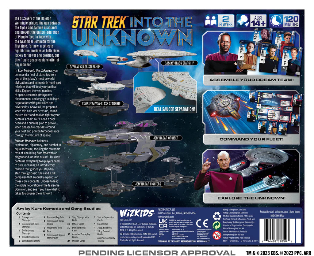 Star Trek: Into The Unknown – Federation VS. Dominion Core Set