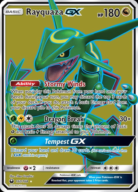 160-rayquazagx
