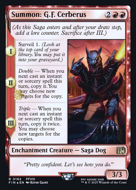162s-summongfcerberus