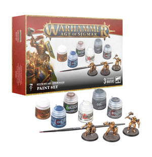 Age Of Sigmar Stormcast Eternals And Paint Set