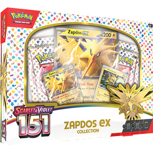Pokemon 151 – Zapdos ex Collection