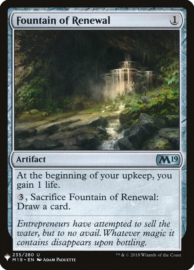 Fountain of Renewal [Mystery Booster]