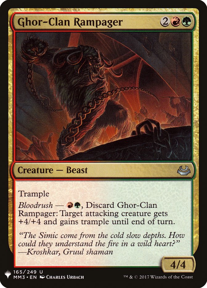 Ghor-Clan Rampager [Mystery Booster]