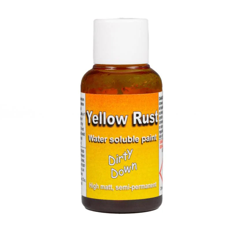 Dirty Down Water Soluble Paint – Yellow Rust