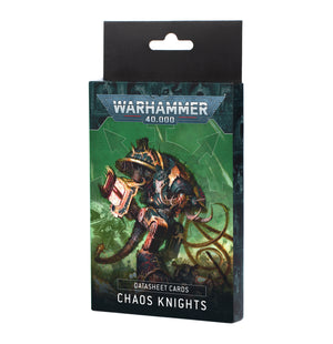 Datasheet Cards: Chaos Knights