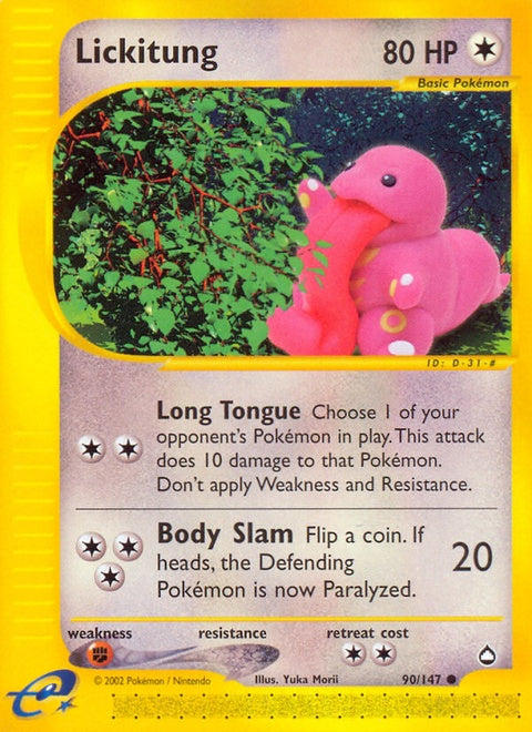 90-lickitung