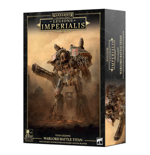 Legions Imperialis: Warlord Titan With Volkite Destructor & Macro-Gatling Blaster