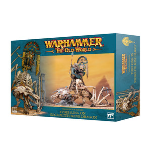 Tomb Kings: Tomb King On Necrolith Bone Dragon