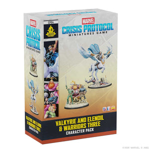 Marvel: Crisis Protocol Valkyrie on Aragon & Warriors Three