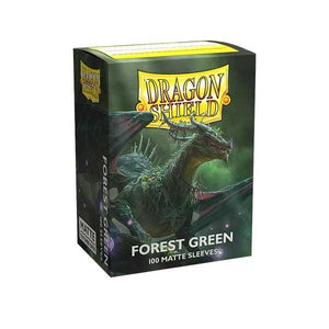 Dragon Shield Matte Standard Size - Forest Green (100)