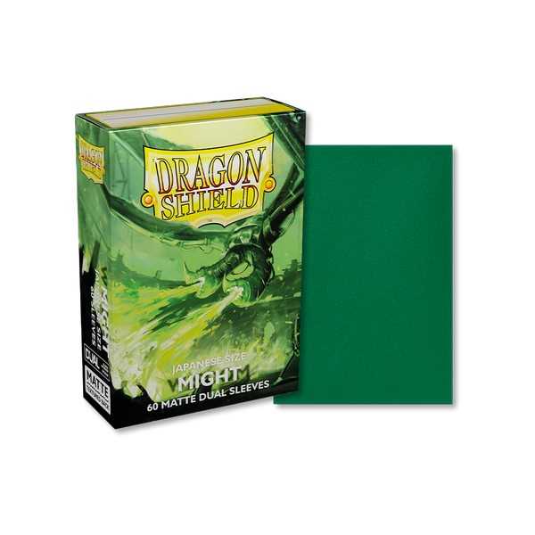 Dragon Shield Matte Dual Sleeves Japanese Size- Might (60)