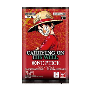 One Piece Card Game: Carrying On His Will [OP-13] - Booster Pack