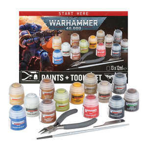 40K Paints + Tools