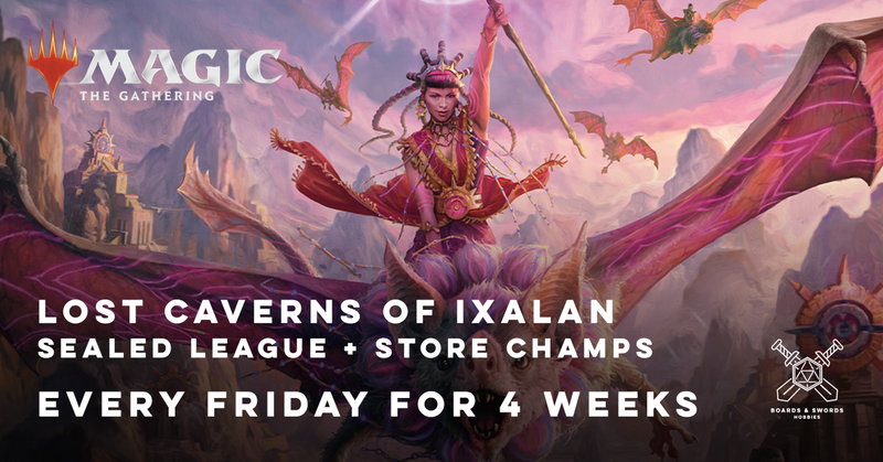 Lost Caverns of Ixalan sealed league + store champs