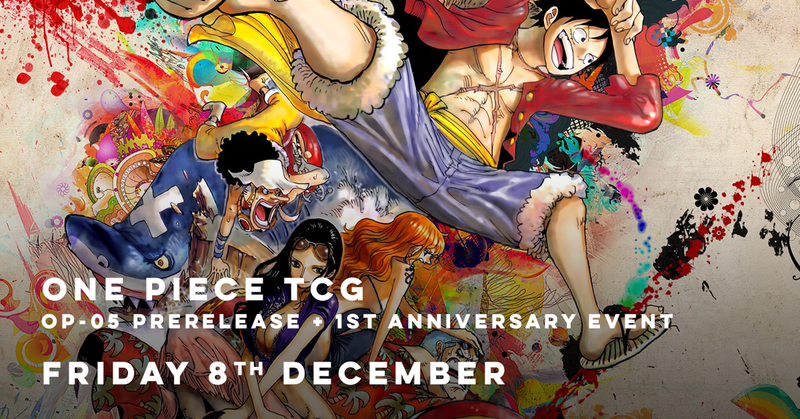 One Piece TCG Awakening of the New Era Prerelease + 1st Anniversary event