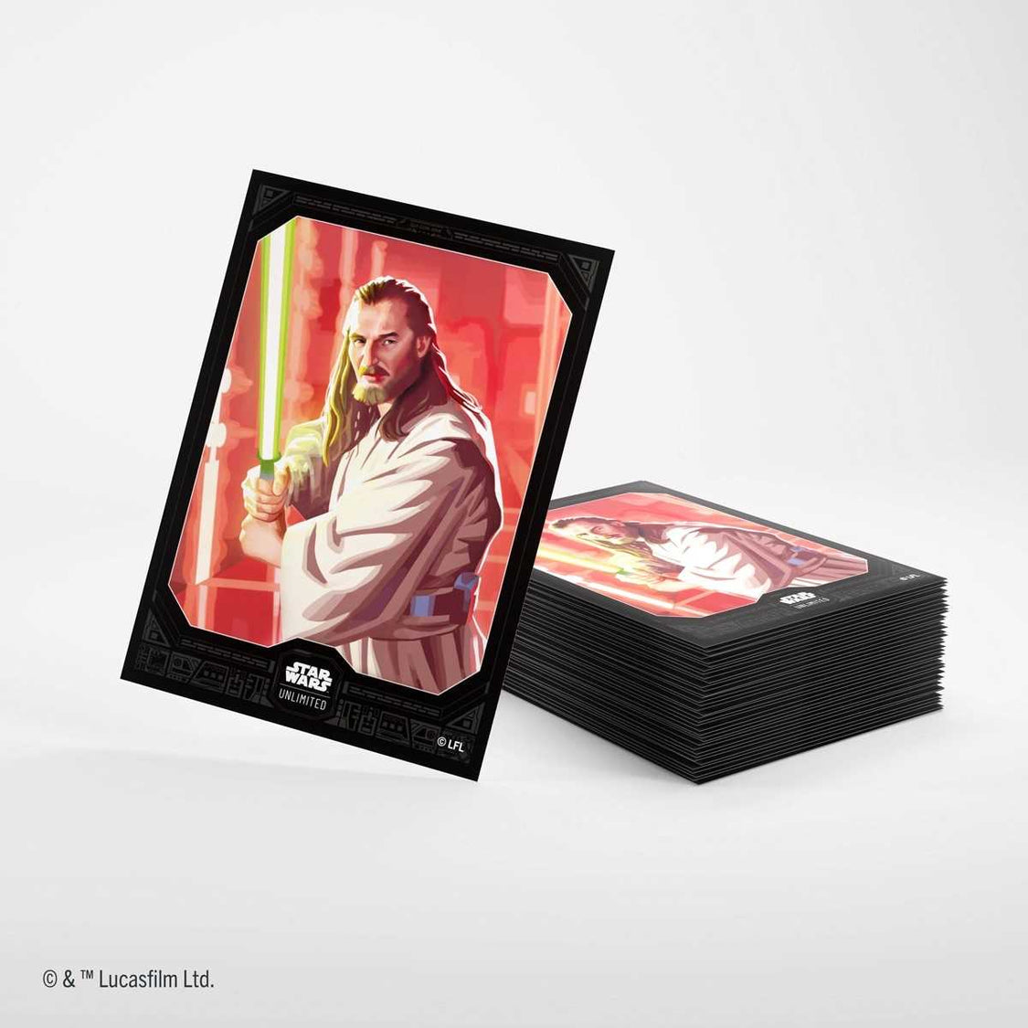 Star Wars: Unlimited Premium Art Sleeves Set 5 Qui-Gon Jinn