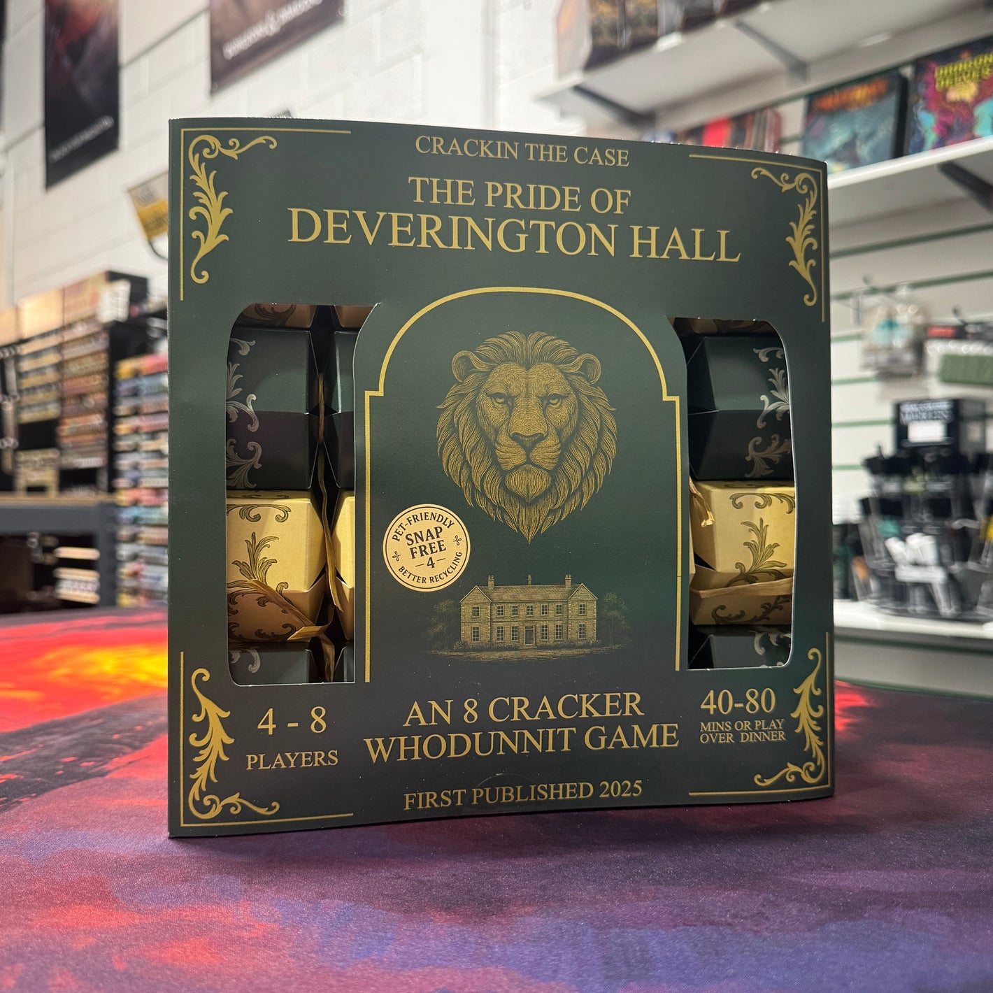 Gaming Party Crackers - Crackin the Case - The Pride of Deverington Hall