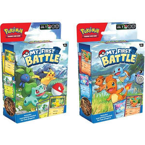 My First Battle - Bulbasaur vs Pikachu / Charmander vs Squirtle