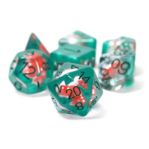 Power Mushroom 7-Piece Polyhedral Dice Set