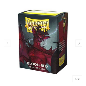 Blood Red Matte – 100 Standard Size