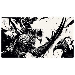 March Of The Machine Black Stitched Playmat W