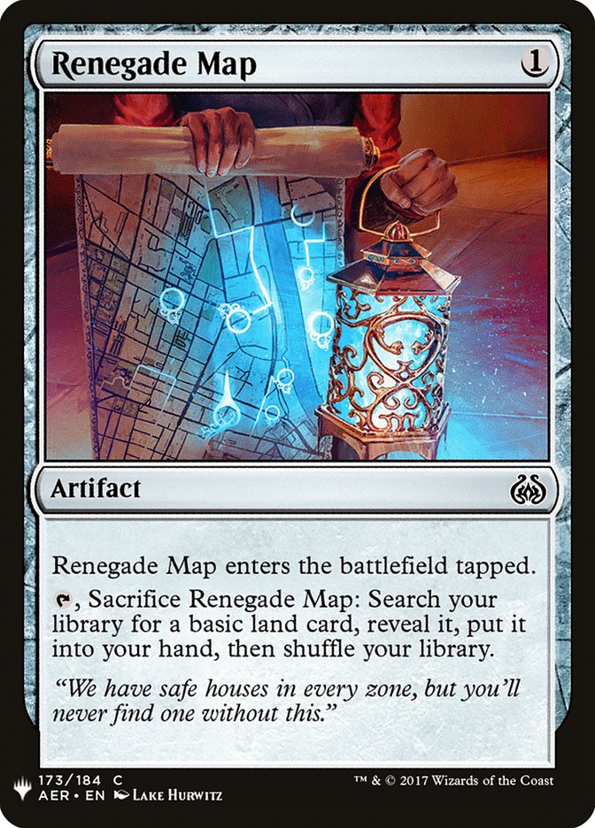 Renegade Map [Mystery Booster]
