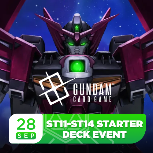 Gundam ST11-ST14 Starter Deck Event