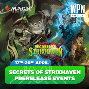 Secrets of Strixhaven Prerelease events