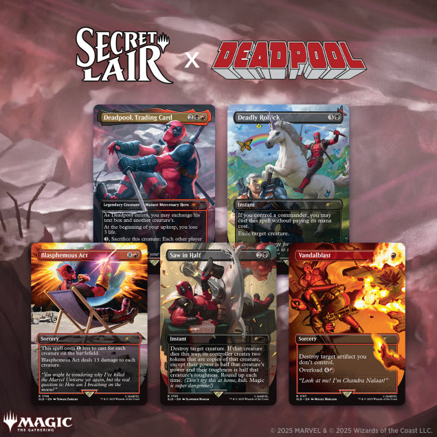 Secret Lair x Deadpool - Non-foil