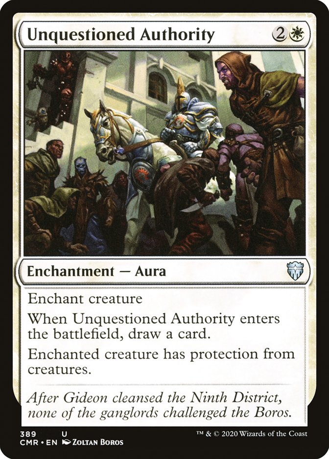 Unquestioned Authority [Commander Legends]
