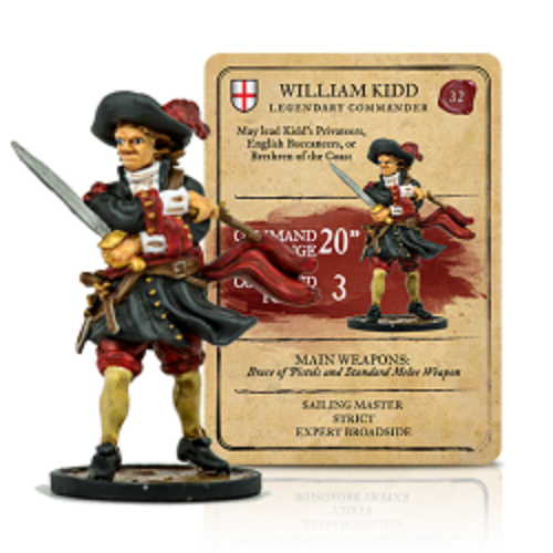 William Kidd Legendary Commander