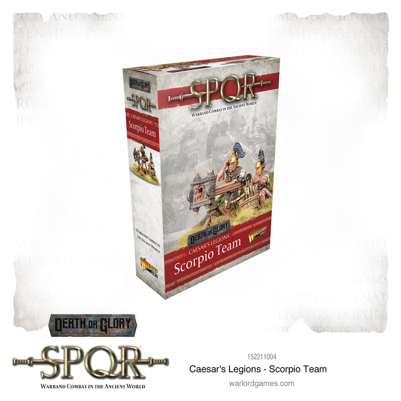 SPQR: Caesar's Legions - Scorpio team