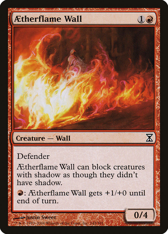 Aetherflame Wall [Time Spiral]
