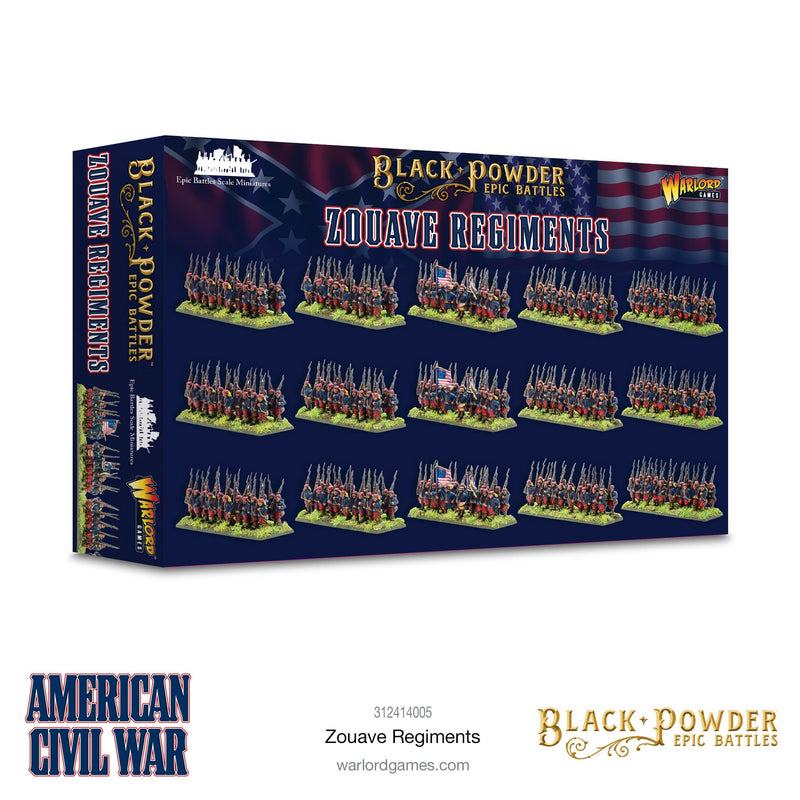 Epic Battles: American Civil War Zouaves Regiments (PRE-ORDER)