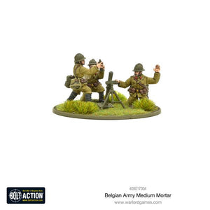 Belgian Army medium mortar