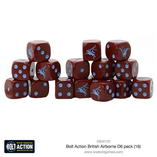 British Airborne D6 Dice