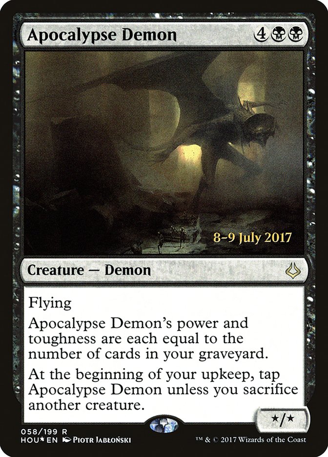 Apocalypse Demon  (Prerelease) [Hour of Devastation Prerelease Promos]