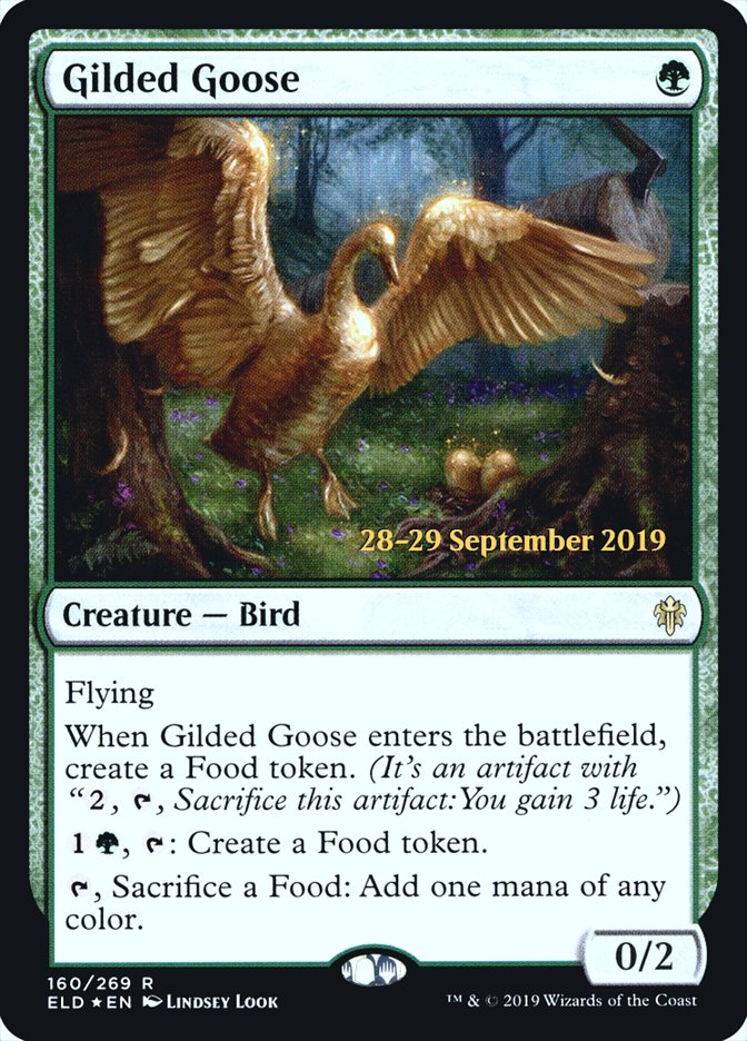 Gilded Goose  [Throne of Eldraine Prerelease Promos]