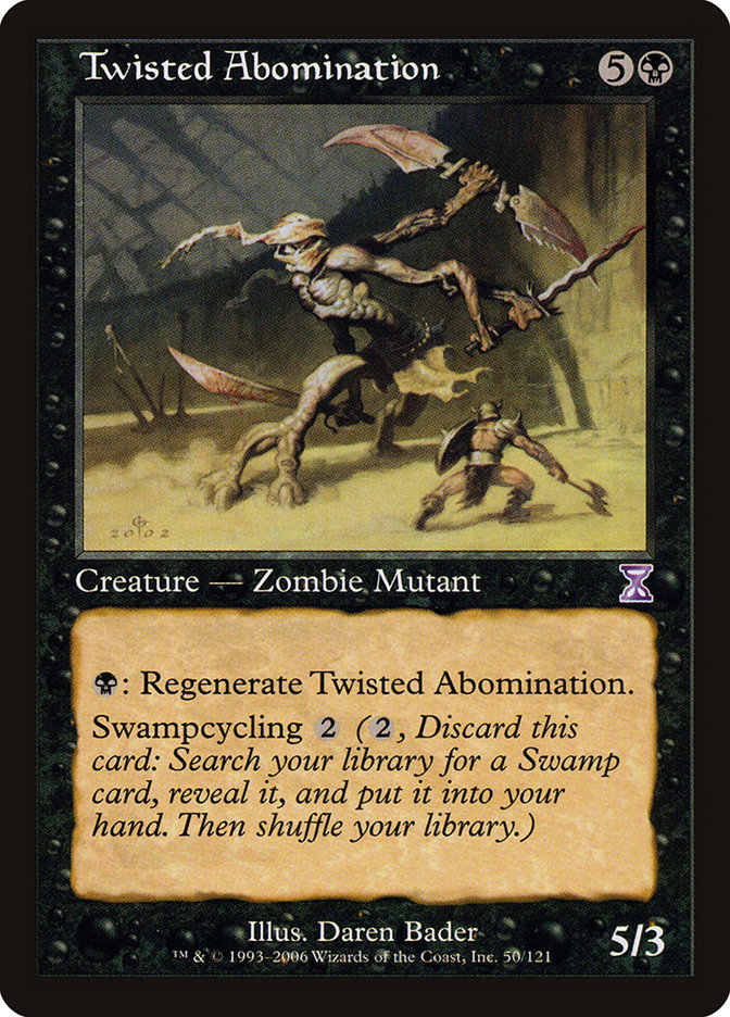 Twisted Abomination [Time Spiral Timeshifted]