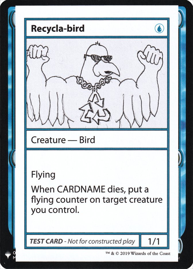 Recycla-bird [Mystery Booster Playtest Cards]