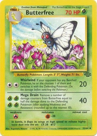 Butterfree (33/64) [Jungle Unlimited]