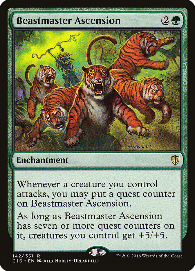 Beastmaster Ascension [Commander 2016]