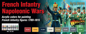 French Napoleonic paint set