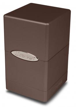Metallic Dark Chocolate Satin Tower