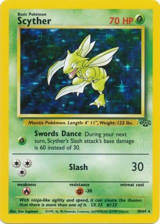 Scyther (10/64) [Jungle Unlimited]