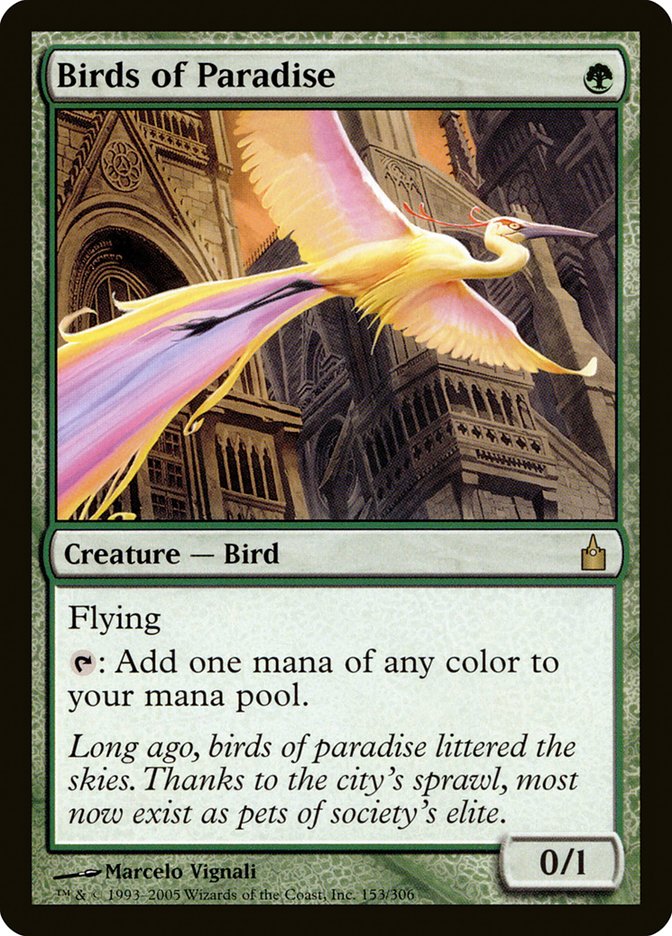 Birds of Paradise [Ravnica: City of Guilds]