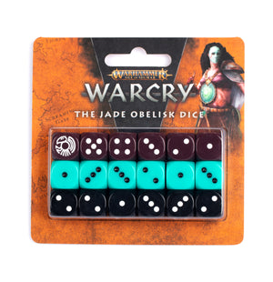 Jade Obelisk Dice Set