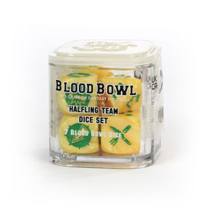 Blood Bowl Halfling Team Dice Set